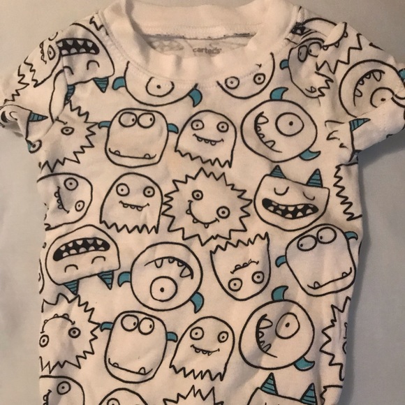 Carter’s Fun Monster Onesie - Picture 2 of 4
